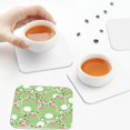 thumbnail image 7 of Gaeub Cute Frog2 Print 6 Pcs Leather Coasters for Drinks ,Drink Coasters Sets,Drink Table Cup Coasters for Living Room Kitchen Coffee Decor,Square, 7 of 7