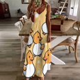 thumbnail image 3 of Fun And Playful Duck Fine Art Sleeveless Dress Summer Dress Woman 2025, 3 of 7