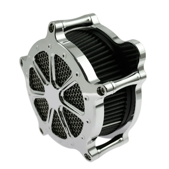 Chrome Air Cleaner Gray Intake Air Filter Fit For Harley Touring Trike 2017-2025