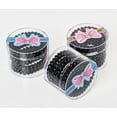 thumbnail image 2 of Heldig Spiral Hair Ties,10 Pieces of Seamless Elastic Hair Tie， No Crease Hair Coil Set Hair Ring Phone Cord Traceless Elastic Hair Ties Ponytail Holder Rubber Bands Set Styling (Black)B, 2 of 6