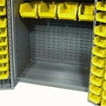 thumbnail image 5 of Global Industrial Bin Cabinet with 136 Yellow Bins, 38x24x72, Unassembled, 5 of 6