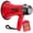 Dark Red, variant on Pyle 30W Rechargeable Megaphone Bullhorn – USB-C PA Speaker with 1000-Yard Range, Voice Recorder, Playback, Voice Effects, AUX Input & Siren (Teal)