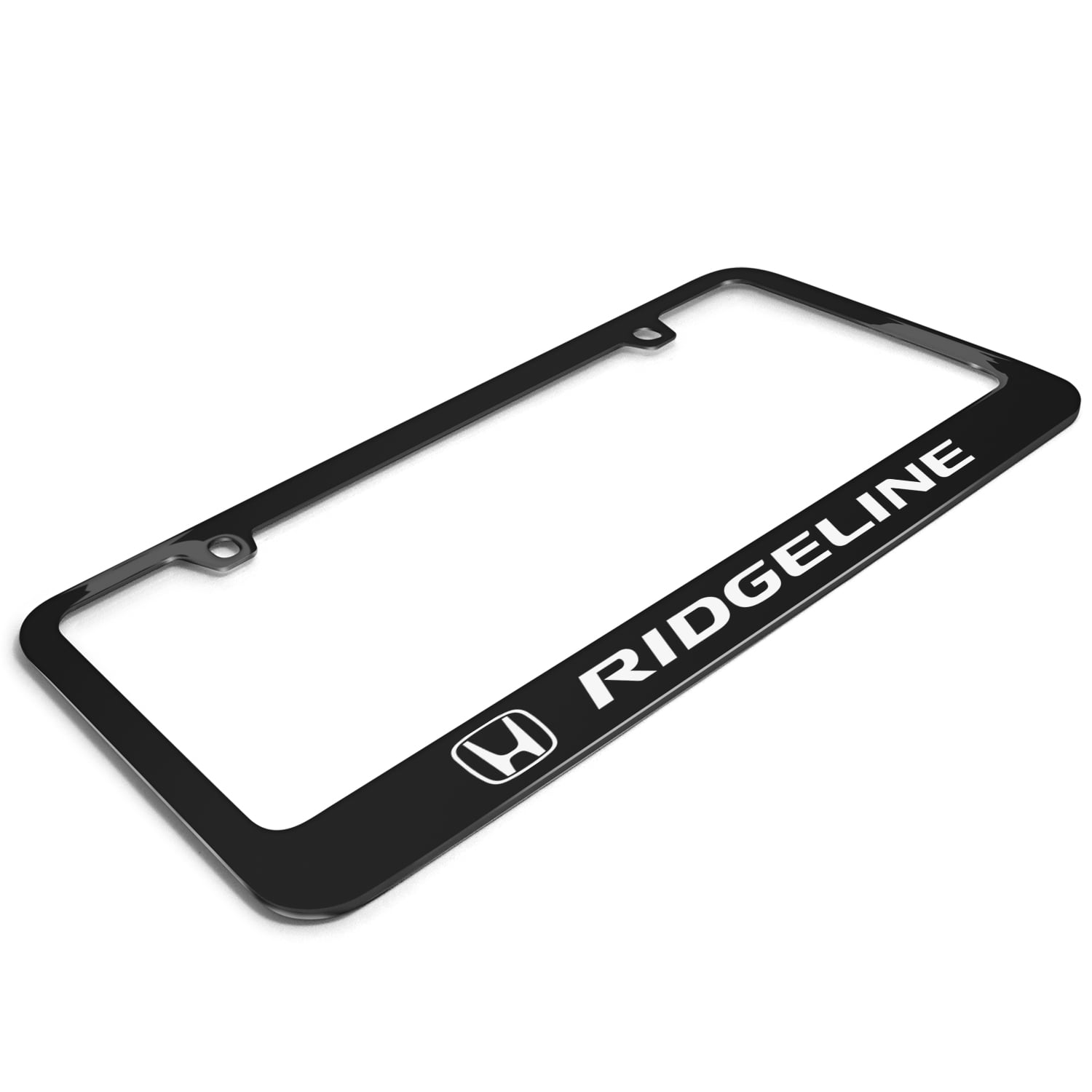 Honda Ridgeline Black Metal License Plate Frame