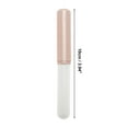 thumbnail image 2 of Unique Bargains 1 Pc Lightweight Blending Brush for Business Travel White Synthetic Fiber Hair Plastic, 2 of 5