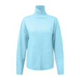 thumbnail image 3 of Sweaters for Women 2025 Lightweight Long Sleeve Turtleneck Knit Sweater Jumper Top Womens Pullover Sweaters, 3 of 7