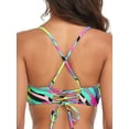 thumbnail image 4 of RELLECIGA Haut de Bikini Triangle à Bretelles pour Femmes, 4 of 7