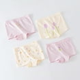 thumbnail image 3 of Ougyinr Little Girls Cotton Underwear Kids Girls Boxer Briefs Panties Shorts Toddler Cartoon Panties Baby Princess Underwear (Pack of 4), 3 of 9