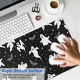 thumbnail image 4 of Long Mouse Pads for Desk,Halloween Ghost Bat Star Pattern Desk Mats on Top Of Desks, Desk Mouse Pad Extra Large with 3mm Non-Slip Base and Stitched Edge for Gaming,Office,Work,Home 31.5x15.7in, 4 of 5