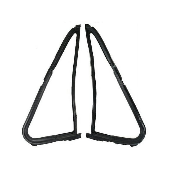 Vent Window Weatherstrip 2 Piece Set - Compatible with 1978 - 1980 Dodge W200 1979