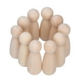 thumbnail image 4 of 10 muñecos de madera con clavijas para pintar grafitis, manualidades divertidas para hacer tú mismo: juego de arte creativo para niñas, 4 of 8