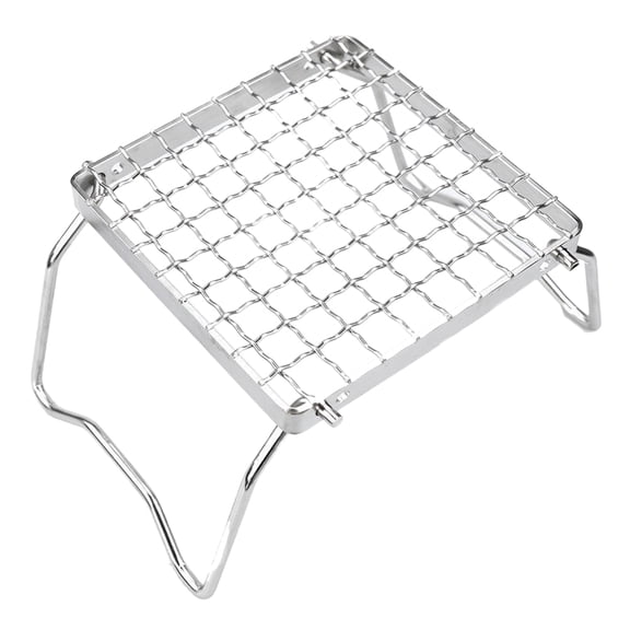 Compact Portable Outdoor Barbecue Grill Mini Foldable Campfire Grill with Carry Bag for Grilling Chicken, Meat, and More