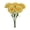 Yellow, variant on Artificial Carnation Silk Bouquet, Yellow Plastic Fake Flowers for Wedding Decor, Home Living Room Centerpiece and Photo Prop