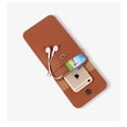 thumbnail image 5 of Small Cell Phone Shoulder Bag for Women, PU Leather Handbag with Credit Card Slots (Brown), 5 of 5