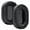 Black, variant on AKG K361 Ear Pads - Soft Leather, Easy Installation, for Enhanced Headphones Comfort