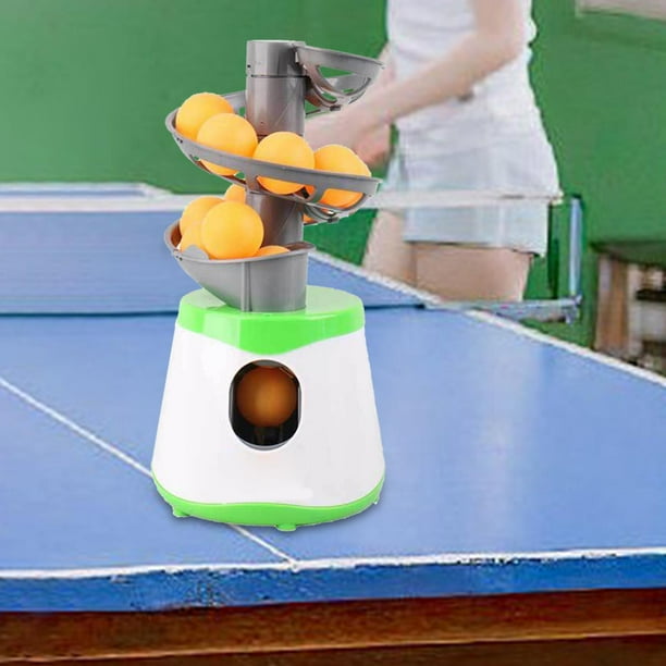 Robot de tenis de mesa Cola máquina de pelotas de tenis portátil entrenamiento profesional