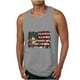 thumbnail image 1 of Camiseta para Hombres Hombres Moda Casual Verano Solto Chaleco Deportivo Cuello Redondo Camiseta, 1 of 5