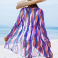 thumbnail image 1 of WILLBEST Traje de Baño Dama conjuntos de Bikini de 3 Piezas para Mujer Trajes de Baño Vintage con Estampado Floral Trajes de Baño con Cubiertas de Manga Larga, 1 of 6