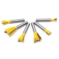 thumbnail image 2 of MesaSe 5pcs 8mm Shank Router Bits Set  Shank Carbide Dovetail Joint Router Bit Set Woodworking Cutter Tool, 2 of 21