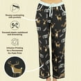 thumbnail image 5 of LazyOne Pajamas for Women, Cute Pajama Pants and Top Separates, Trophy Wife, Deer, X-small, 5 of 6