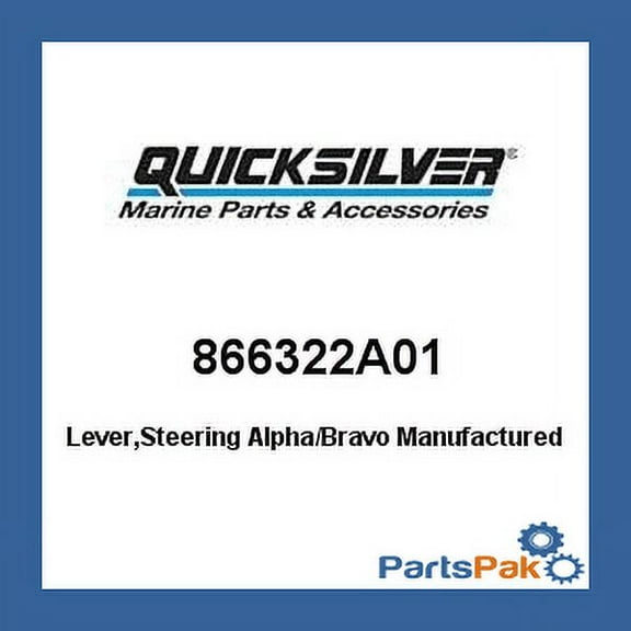 New Mercury Mercruiser Quicksilver Oem Part # 866322A01 Lever-Steering