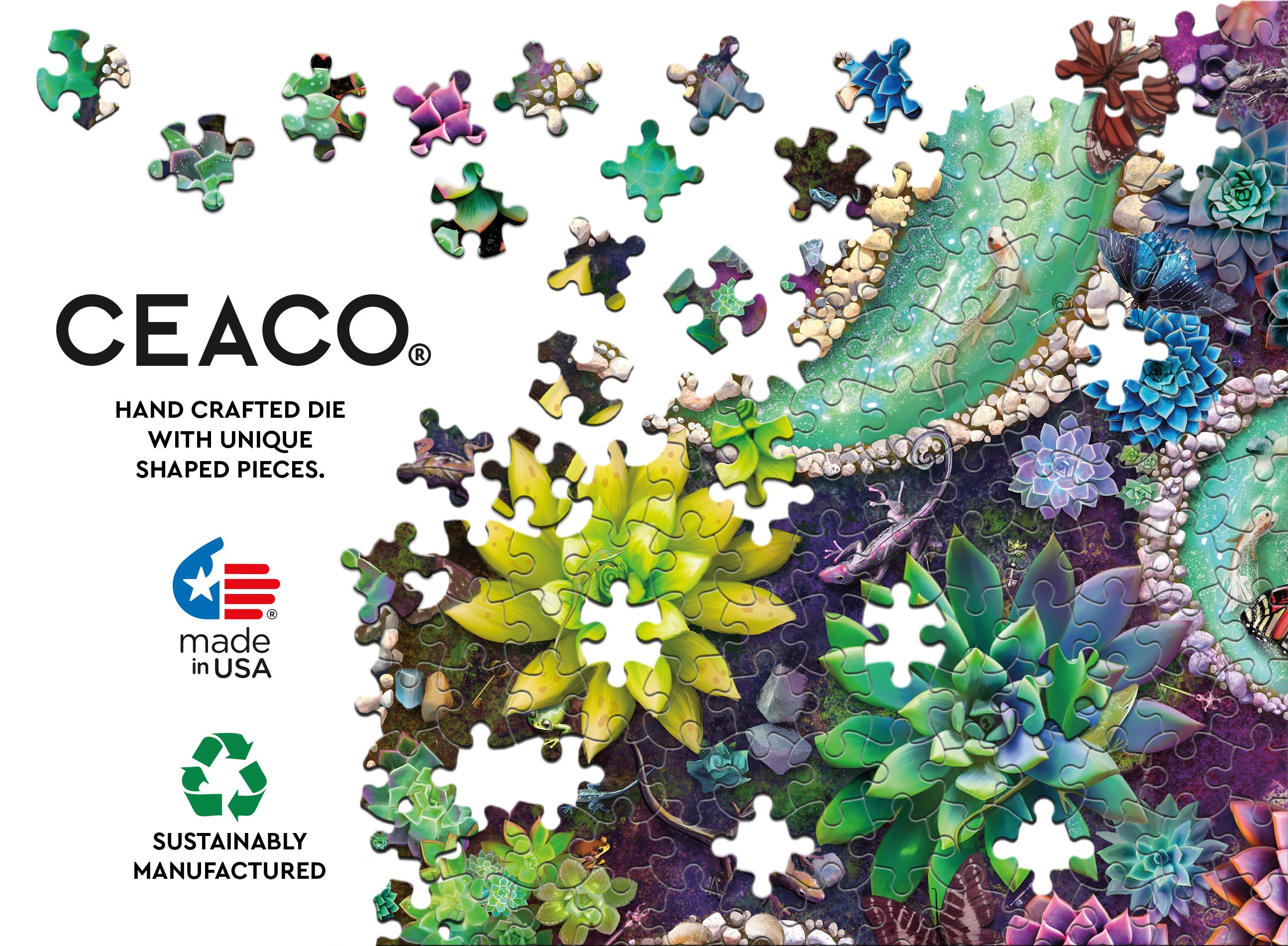 ダイヤモンドアートクラブ DAC Little Lizard Garden