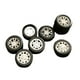 thumbnail image 3 of y neumáticos de aleación para coches RC, accesorios para modelos RC con llantas para vehículos miniatura a escala 1/64, accesorios DIY, 3 of 9