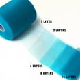 thumbnail image 2 of Craft And Party, Turquoise Tulle Fabric Roll 6" by 100 Yards (300 ft) Turquoise Fabric Tulle Spool for DIY Tutu Bow, Wedding, and Decoration., 2 of 5