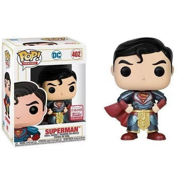 402 Superman - Metallic - DC Imperial Palace Funko POP