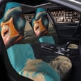 thumbnail image 2 of Uemuo Blue Watercolor Duck Pattern Car Seat Covers for Front Seats Waterproof Seat Covers for Cars, Universal Auto Front Seats Protector Fits for Car-1, 2 of 6