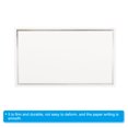 thumbnail image 4 of Tarjetas de saludo en blanco Uxcell, paquete de 50, tarjeta en blanco decorativa plegable, tono plateado blanco, 4 of 5