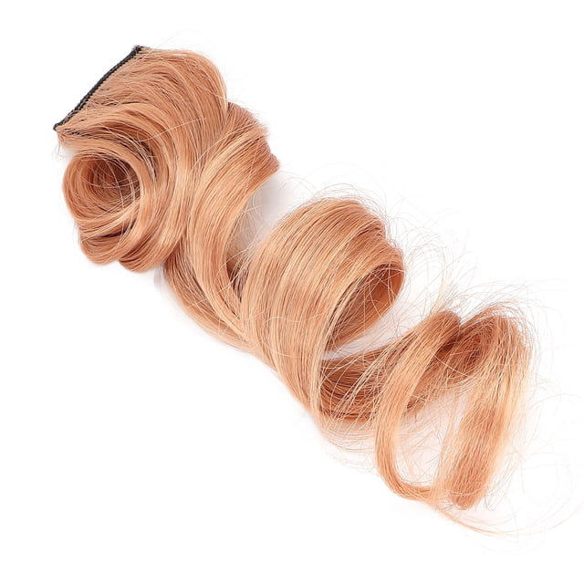 Curly Hair Extensions Clip In, 5pcs 55cm Curly Wavy Hairpiece Clip Multi Colors Party Highlights Clip In Colorful Synthetic Hair Extensions with Clips for Women and Girls