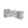 thumbnail image 4 of Thor Kitchen 32'' Outdoor Grill Cabinet with Storage Drawers, Stainless Steel, 4 of 5