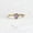 Gold, variant on Purple Zircon Geometric Copper Rings Inspired By Japanese Design Electroplated For Women Birthday Gifts Jewelry