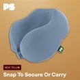 thumbnail image 4 of Popsugar Travel Neck Pillow - U Shaped Lightweight Memory Foam Neck Travel Pillow for Airplane and Car Travels, 4 of 6