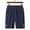 Dark Blue, variant on Wavsuf Mens Shorts Surf Beach Loose Casual Summer with Pockets Gray Swimwear Size S