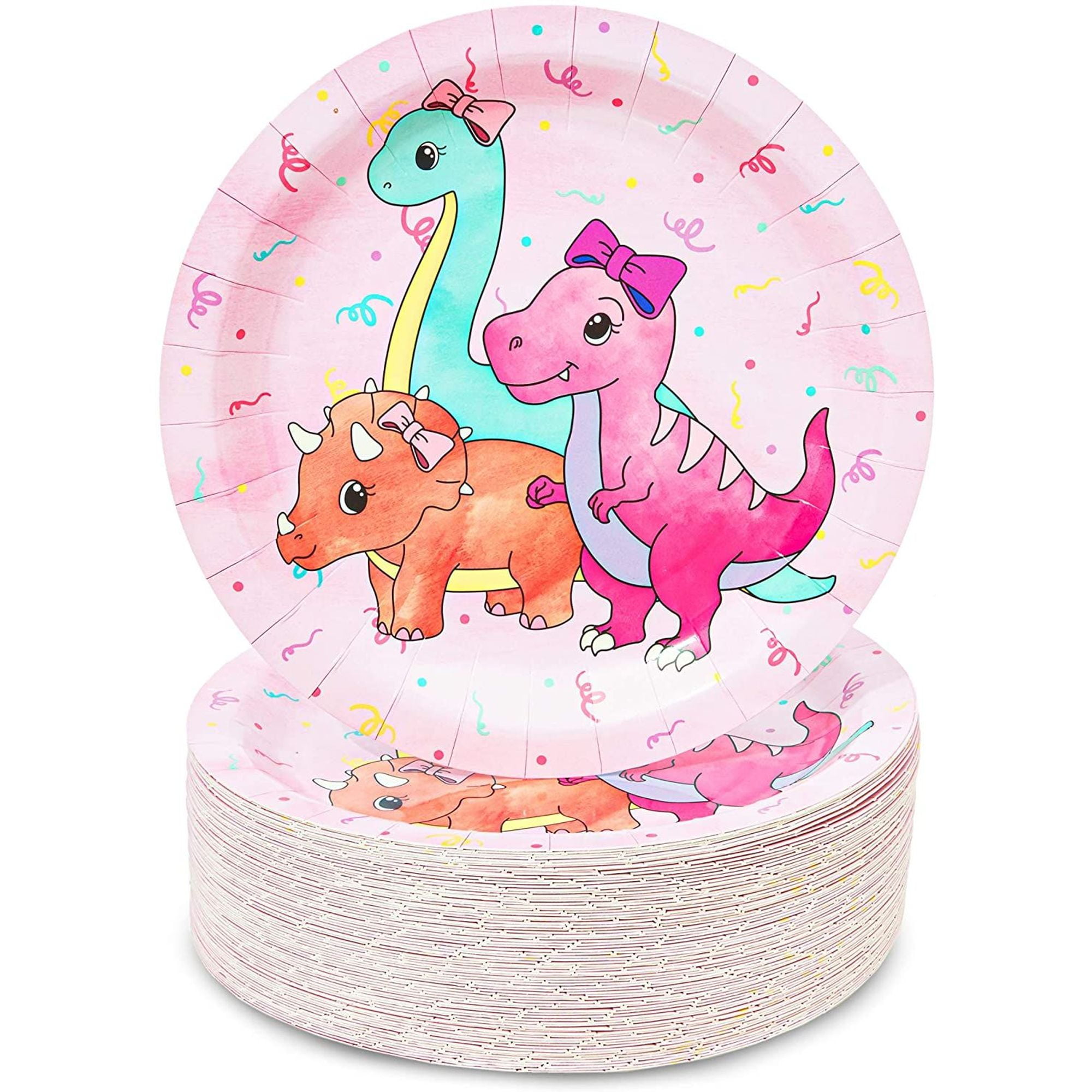 crotorrents-cc-dinosaur-paper-tableware-sets-plates-baby-shower-kids-birthday-party-supplies