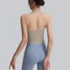 thumbnail image 5 of Mujeres de Color Sólido Cuatro Filas Ajustable Inalámbrico Sujetador Doble Hombro Estilo a Prueba de Choques Yoga Deportes Sujetadores para Mujeres, 5 of 6