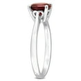 thumbnail image 3 of Everly Women's Garnet Sterling Silver Ring, 3 of 8