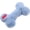 Blue, variant on Bone Squeaky Toy for Medium and Small Dogs, Plush Toys for Puppy, Soft Cotton Stuffed Chew Toy, Enrichment Toys for Dogs, Pink