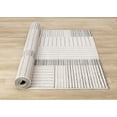 thumbnail image 6 of Rug Branch Contemporary Stripes White Indoor Area Rug - 5' x 8', 6 of 8