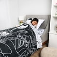 thumbnail image 2 of The Nightmare before Christmas Bedding Set 4 pcs Twin Bed in Bag Set for Kids - Reversible Comforter, Flat Sheet, Fitted Sheet & Pillowcase, 2 of 9