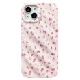thumbnail image 1 of For iPhone 15 Pro Case Pink Floral Pattern TPU Phone Cover, 1 of 5