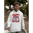 thumbnail image 2 of Happy 4Th Of July 12Th Bday Hoodie Juniors -Image by Shutterstock,  Small, 2 of 4
