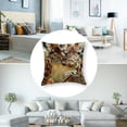 thumbnail image 5 of Unique Style Square Twin Sides Cute Giraffe A Family Throw Pillowcase Zippered Pillow Cover, 5 of 7