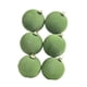 thumbnail image 4 of Bolas colgantes navideñas,Adornos navideños con bolas flocadas para exterior e interior,Fiesta navideña Festival Jardín Patio trasero Césped,Surtido de adornos decorativos para colgar Verde, 4 of 8