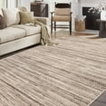thumbnail image 5 of Superior Montauk Striped Pastel Indoor Area Rug, 4' x 6', Grey, 5 of 6