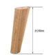 thumbnail image 5 of 4pcs Wooden Furniture Feet Tapered Sofa Legs Solid Wood Furniture Legs 7inch, 5 of 5