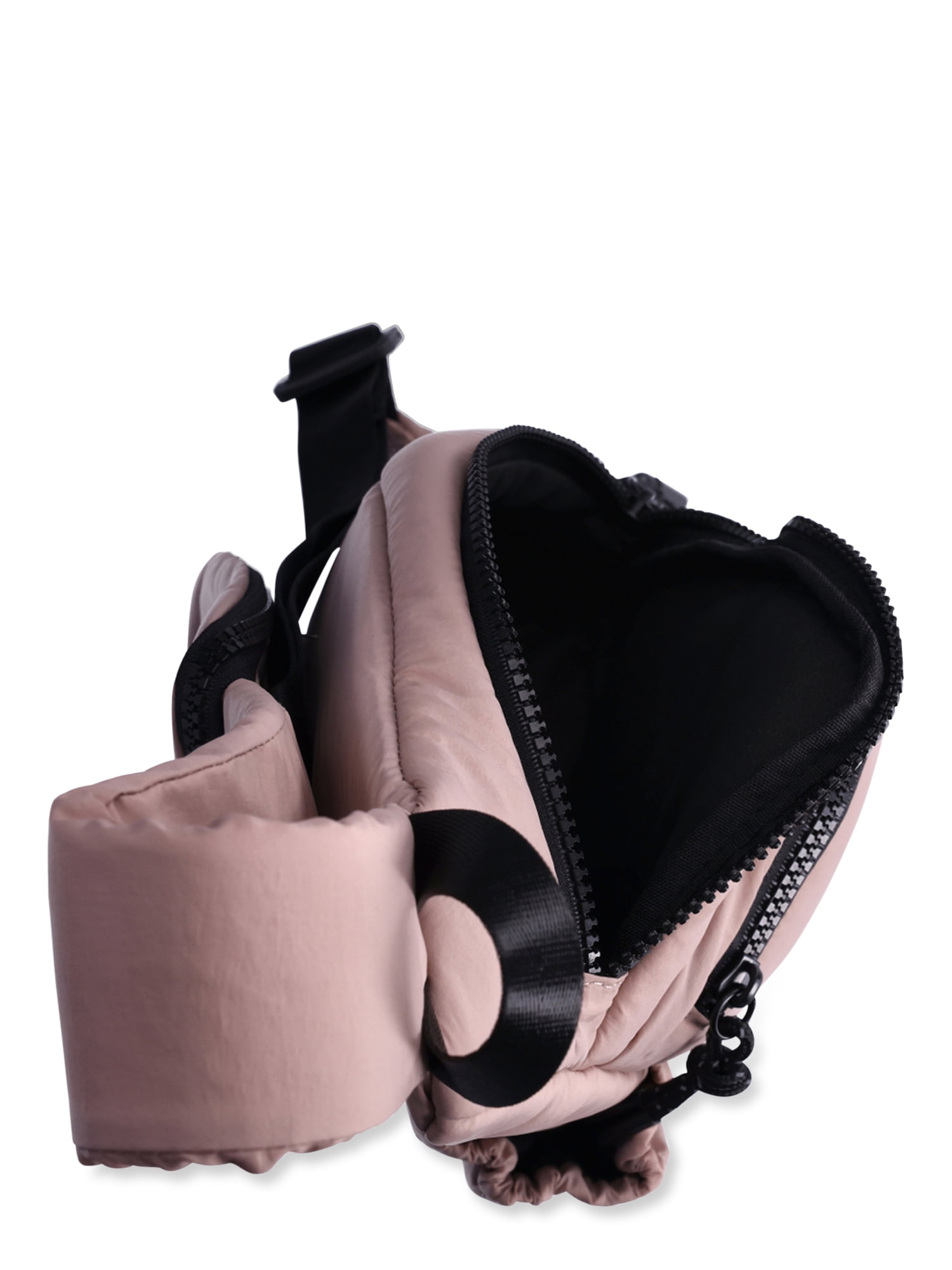 Athletic Works Women's Crossbody Sling Bag, Mocha Delight