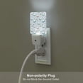 thumbnail image 5 of Salouo Spaceship for Night Lights Plug into Wall 1 Pack, 0.5W Plug in Night Light with Dusk-to-Dawn Light Sensor LED Nightlight for Bathroom, Adult, Hallway-EU, 5 of 7