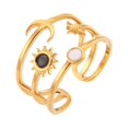 thumbnail image 1 of Anillo Celestial con Sol Luna y Anillo Oro Opalo Joyeria Anillo Cuerpo Celestial Regalo de Cumpleaños para Damas Hombre Mujer Regalo de San Valentin, 1 of 6